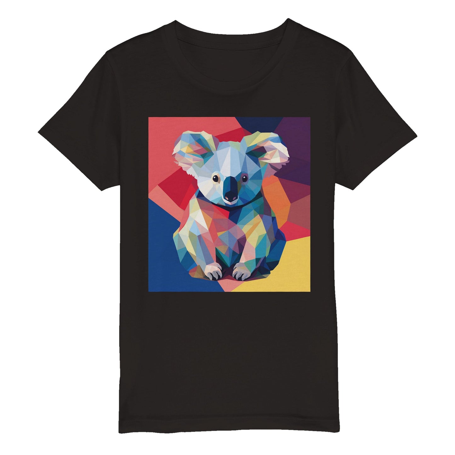 Organic Kids Crewneck T-shirt Koala Pop | Eco-Friendly Children's Apparel