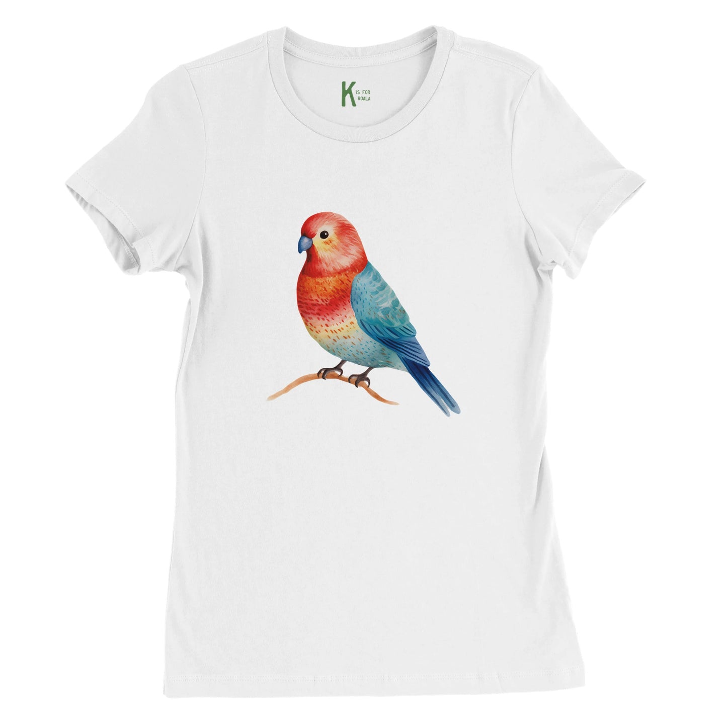 Rosie Rosella Premium Womens Crewneck T-shirt