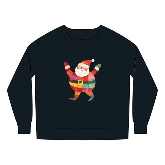 Cute Colorful Santa Toddler Sweatshirt