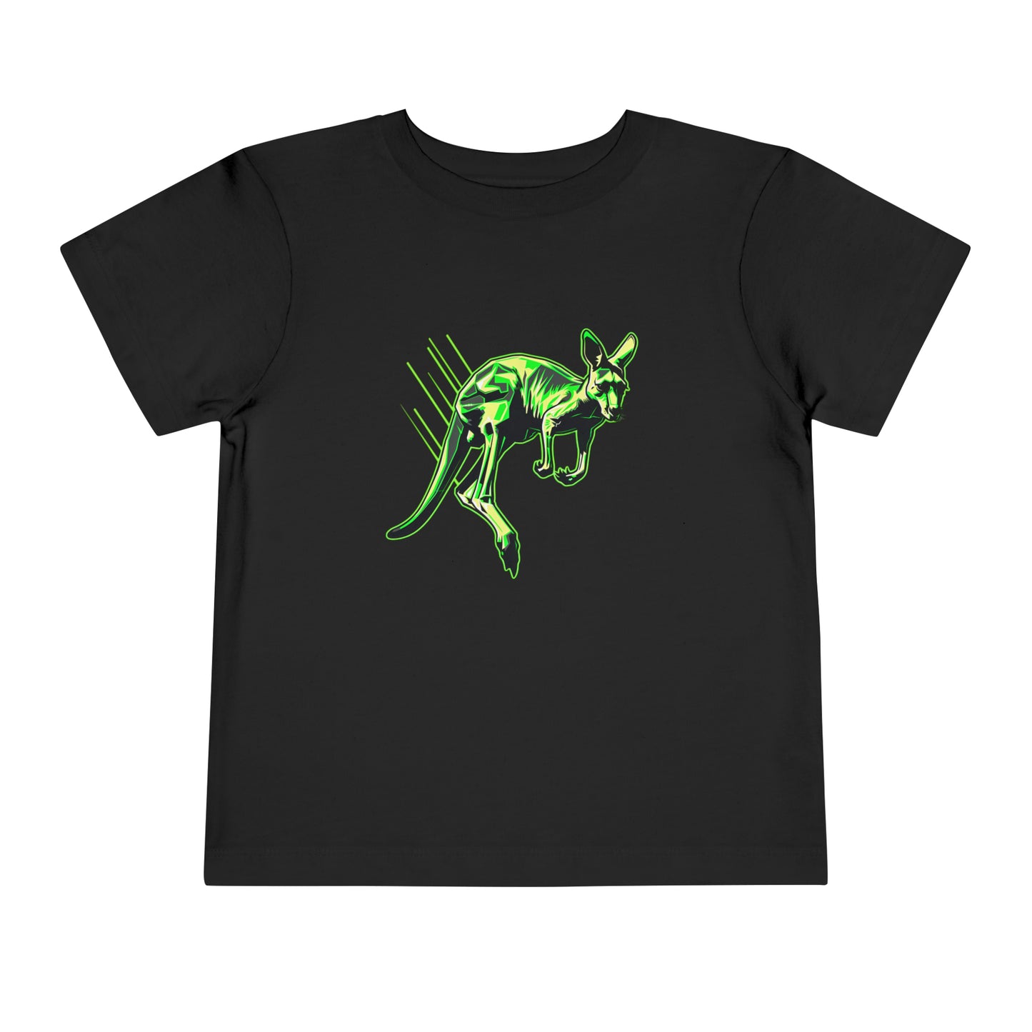 Roo Glow Toddler Tee | Neon Kids Kangaroo Tee