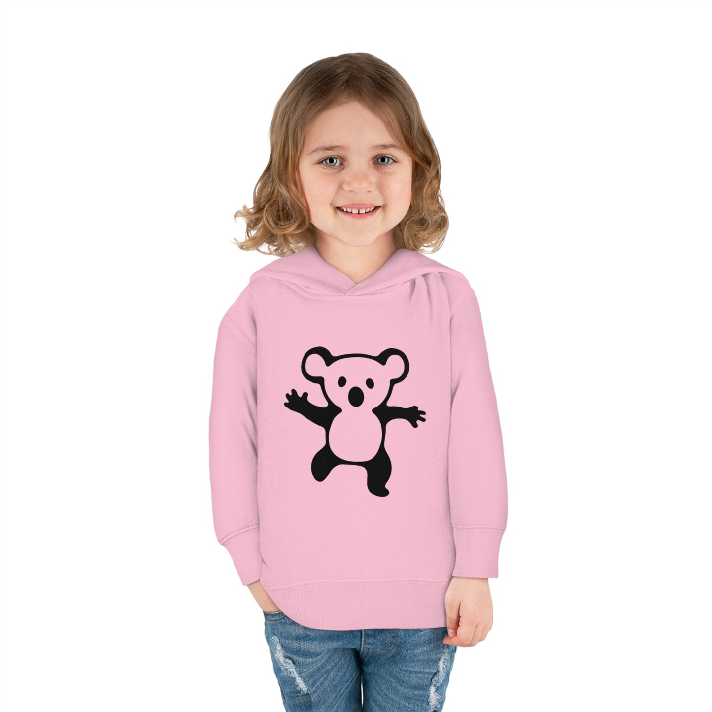 Toddler Pullover Fleece Hoodie Drop Bear! Print