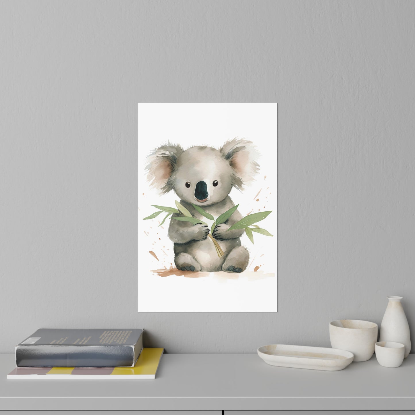 Cute Easy to Apply Koala Nursery Decor: Decals and Stickers