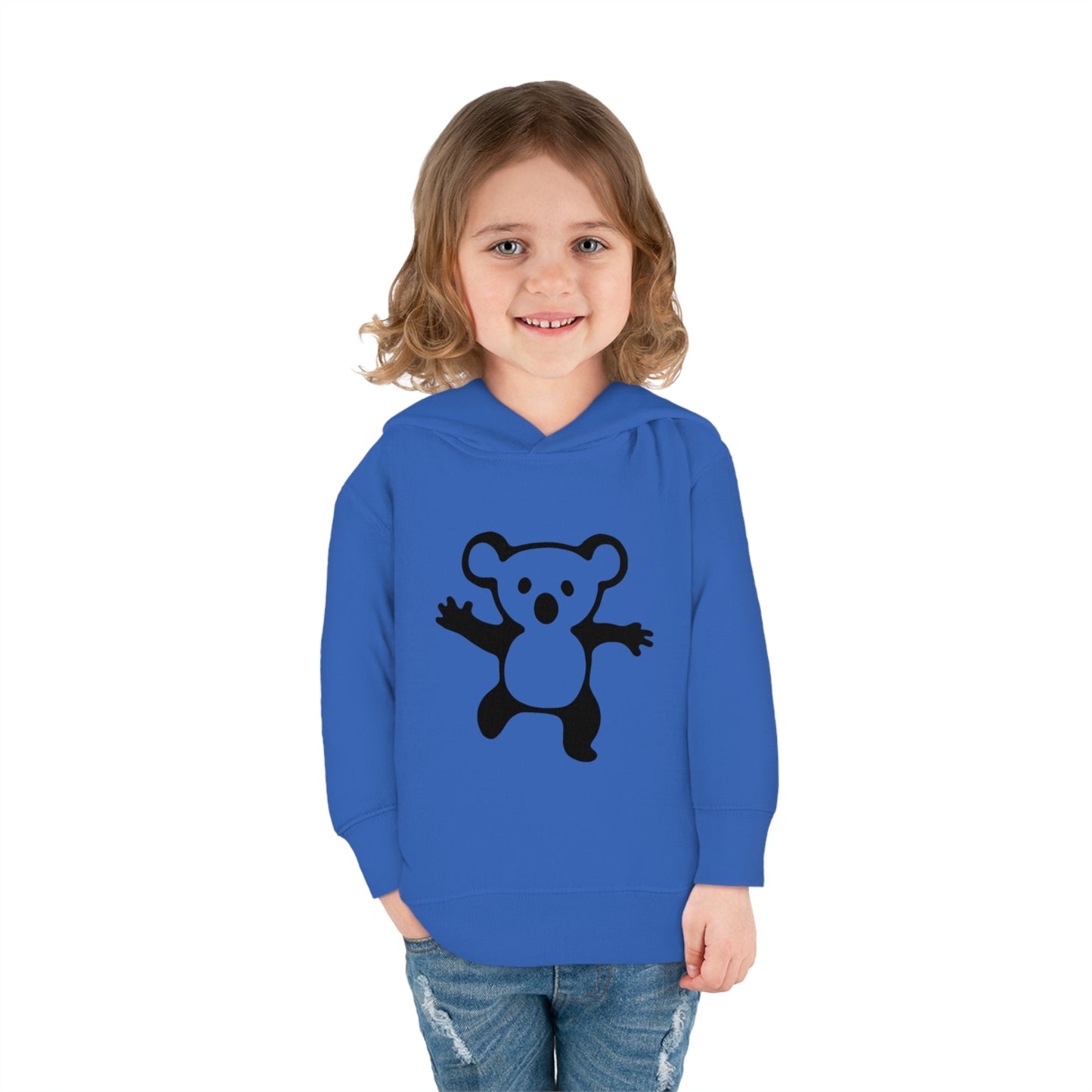 Toddler Pullover Fleece Hoodie Drop Bear! Print