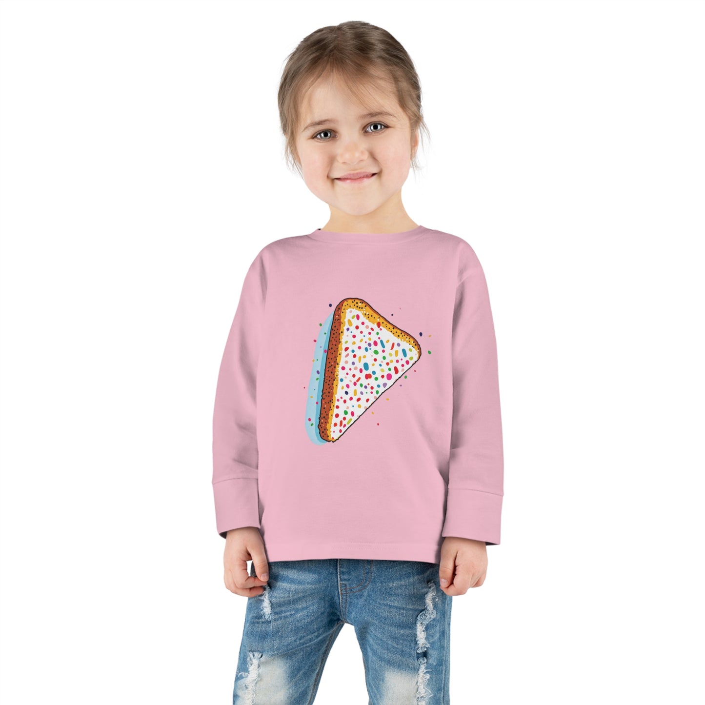 Australian Fairy Bread Toddler Long Sleeve Tee