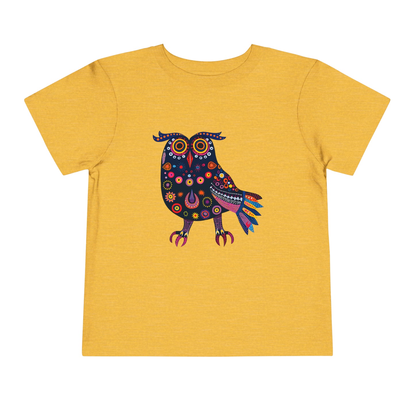 Boho Owl Tshirt for Kids | Outback Hoot Trendy Toddler Tee