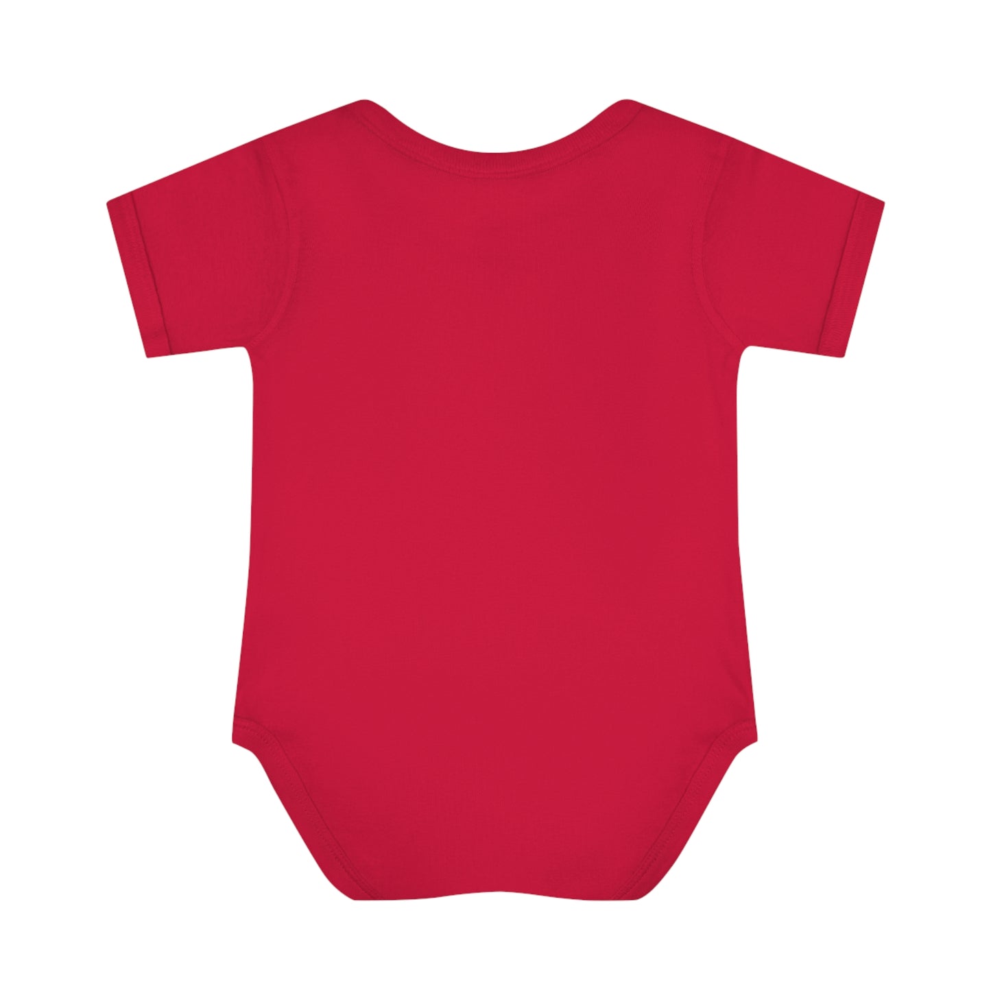 Cute Colorful Santa Infant Baby Rib Bodysuit