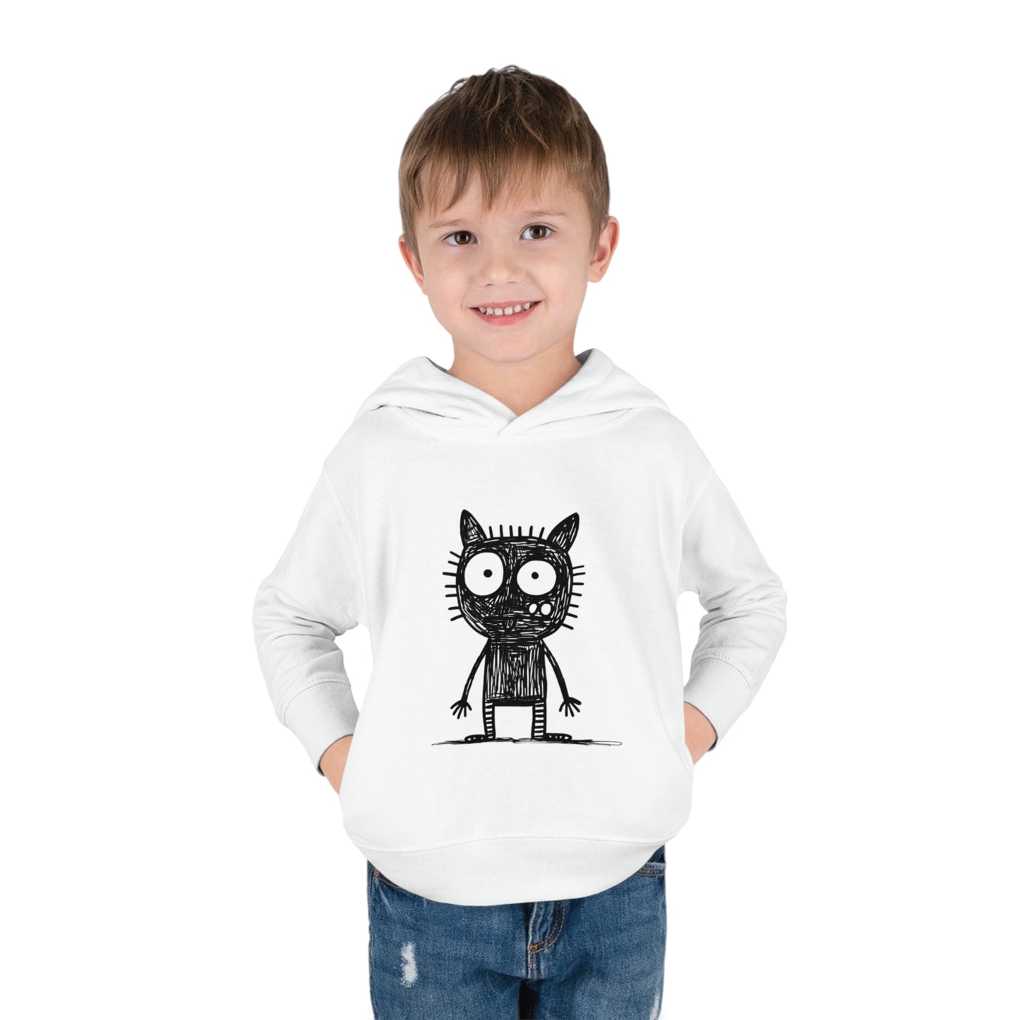 Toddler Pullover Fleece Hoodie Tazzy Devil