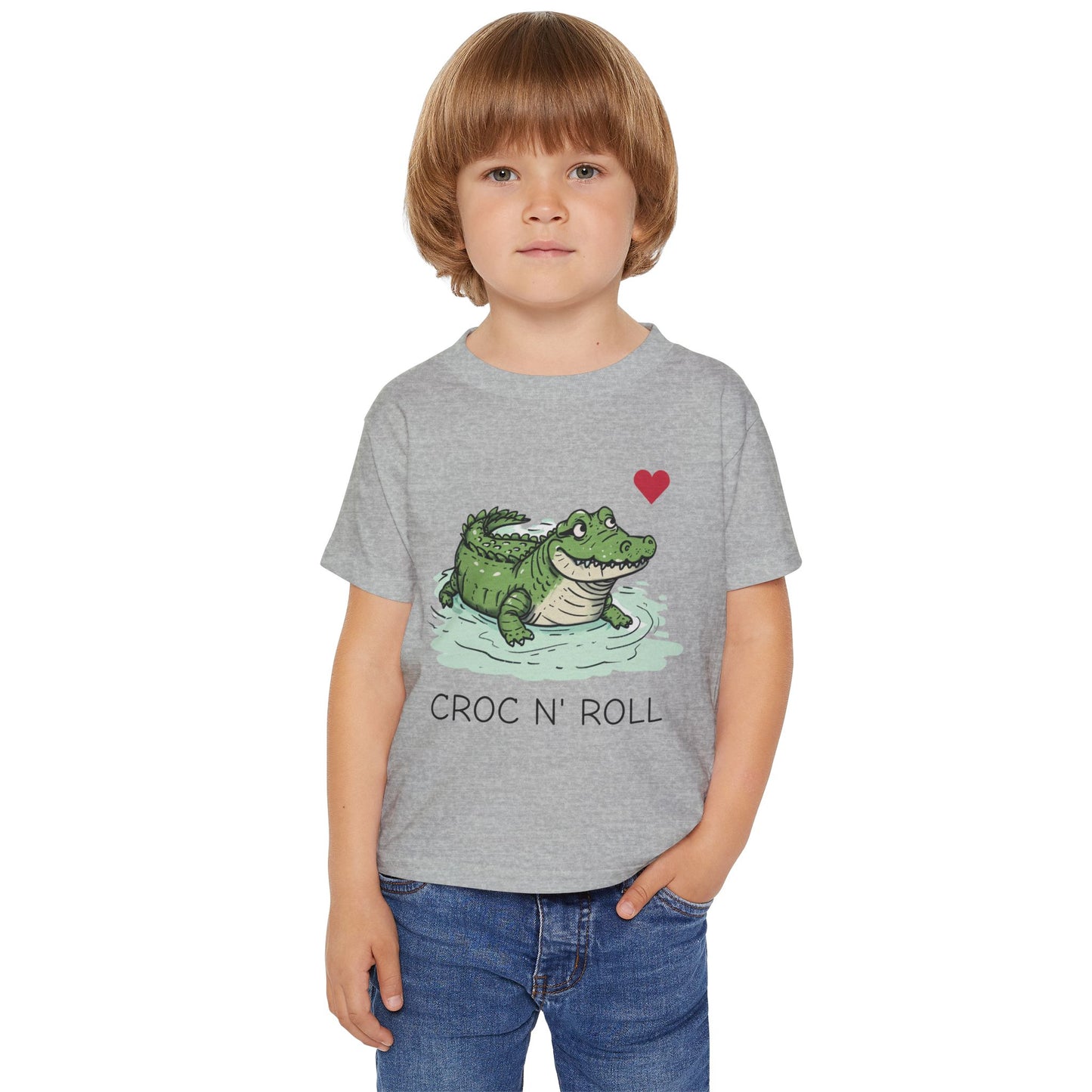 Croc N' Roll Kids T-Shirt | K is for Koala Crocodile Tee for Toddlers