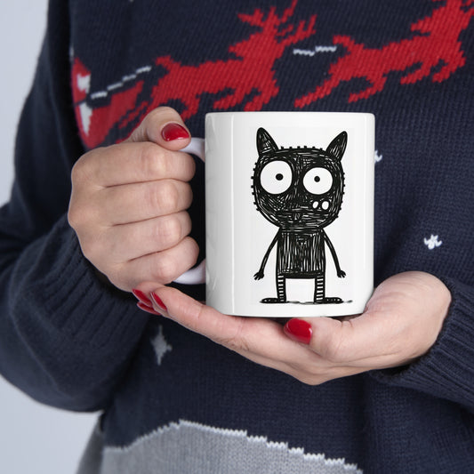 Tazzy Devil Ceramic Mug 11oz | Fun Australian Wildlife Design