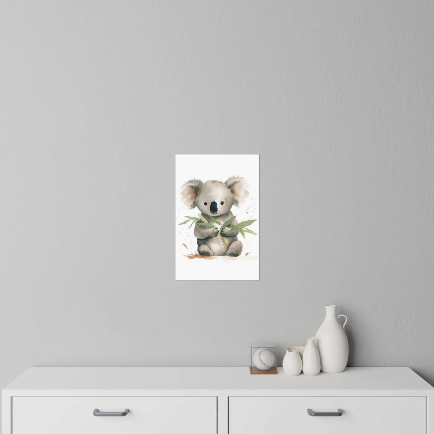 Cute Easy to Apply Koala Nursery Decor: Decals and Stickers