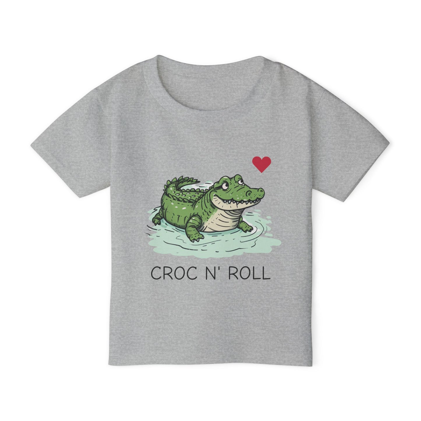 Croc N' Roll Kids T-Shirt | K is for Koala Crocodile Tee for Toddlers