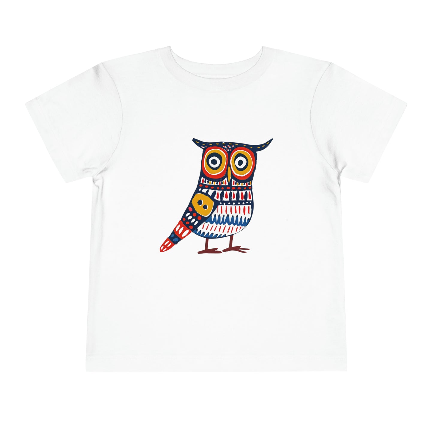 Powerful Owl Toddler Tee | Wise Owl Shirt for Kids