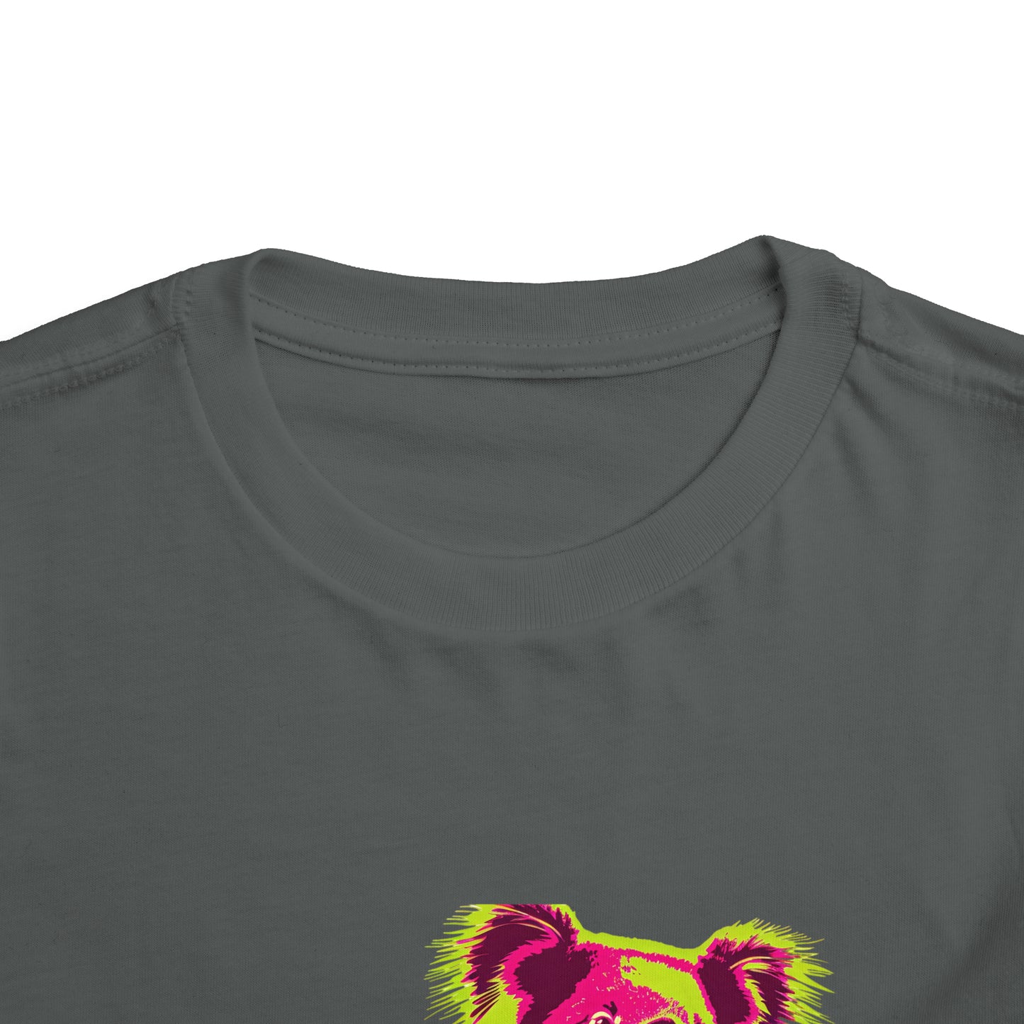 Kids Neon Koala Tshirt | Electric Eucalyptus Toddler Tee