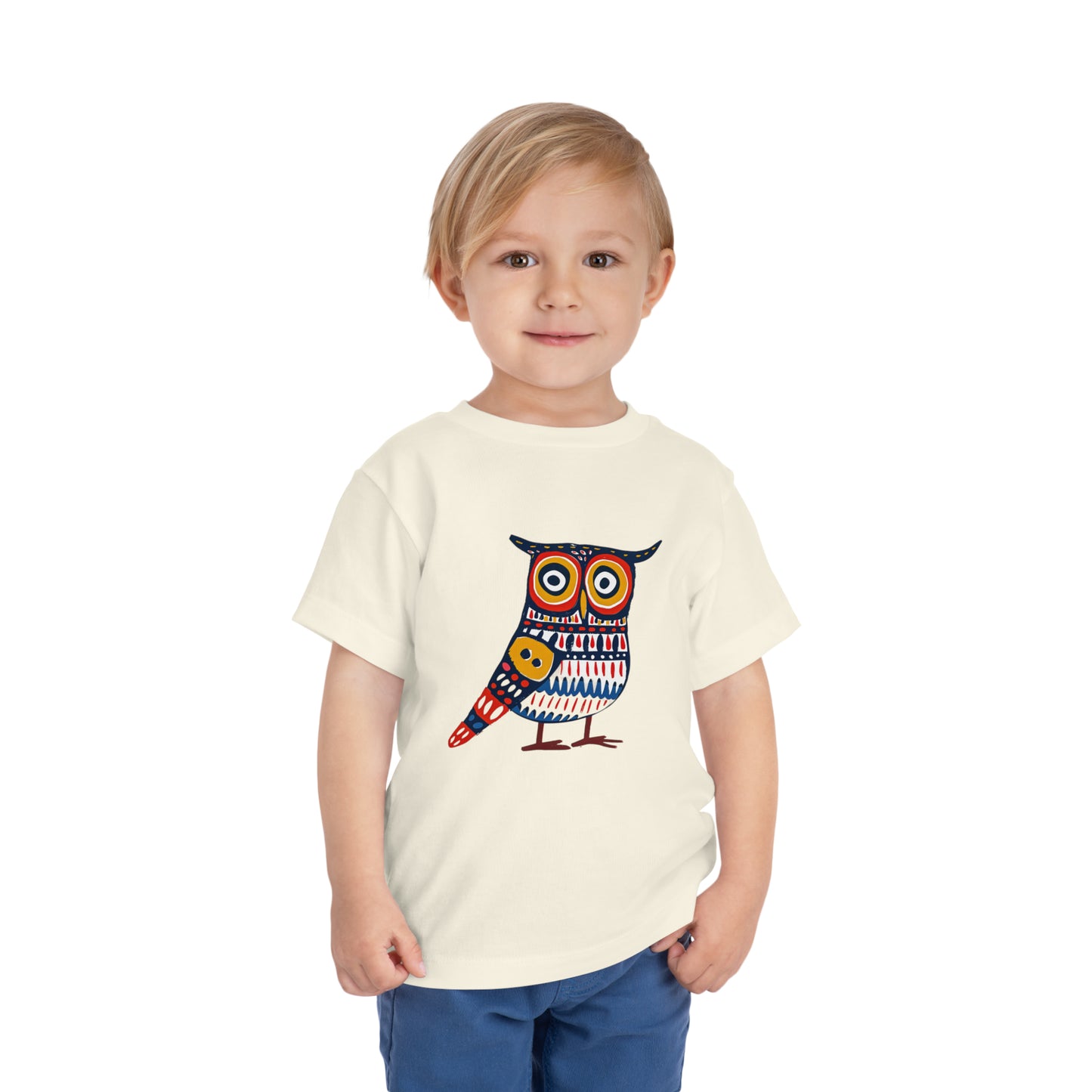 Powerful Owl Toddler Tee | Wise Owl Shirt for Kids