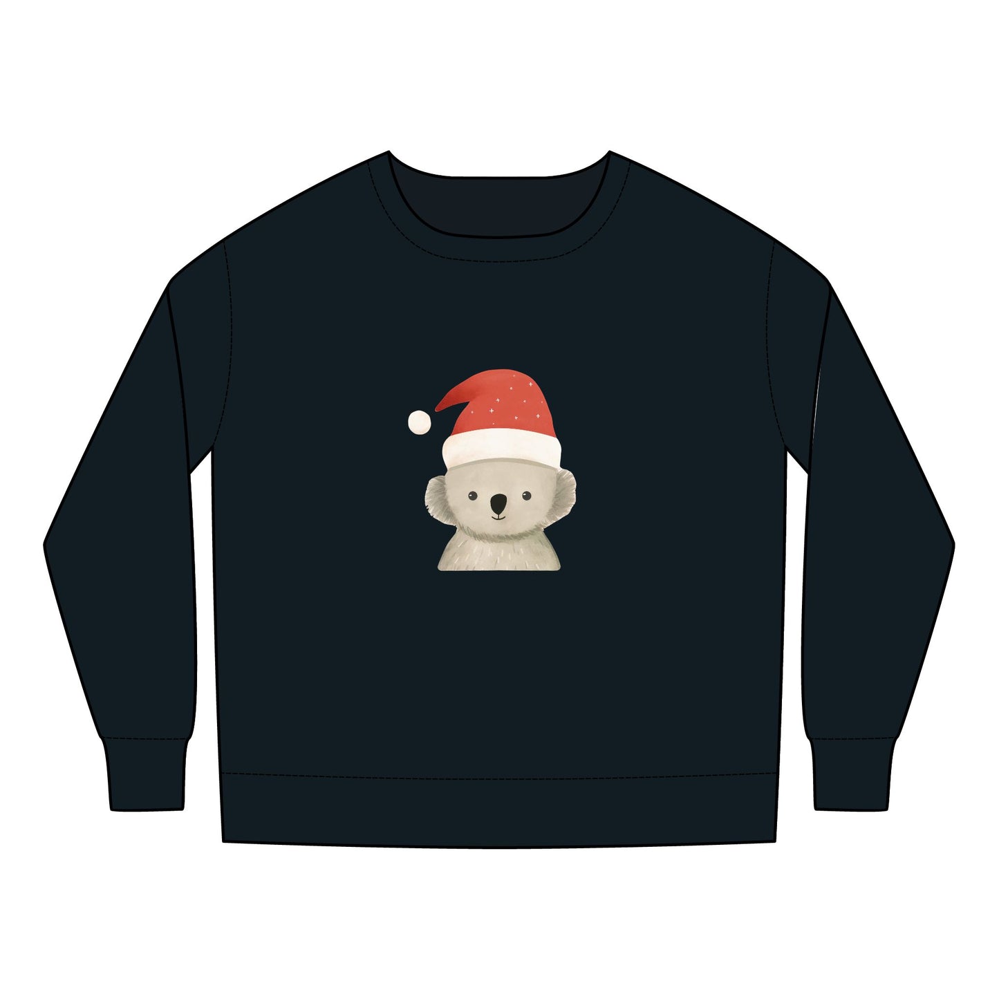 Cute Koala Santa Toddler Sweatshirt