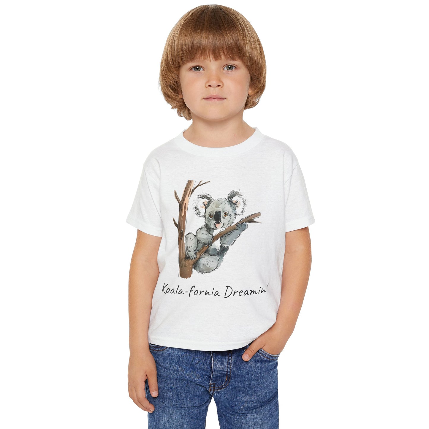 Koala Kids T-Shirt | "Koala-fornia Dreamin'" | Cute and Comfy Animal Tee for Children