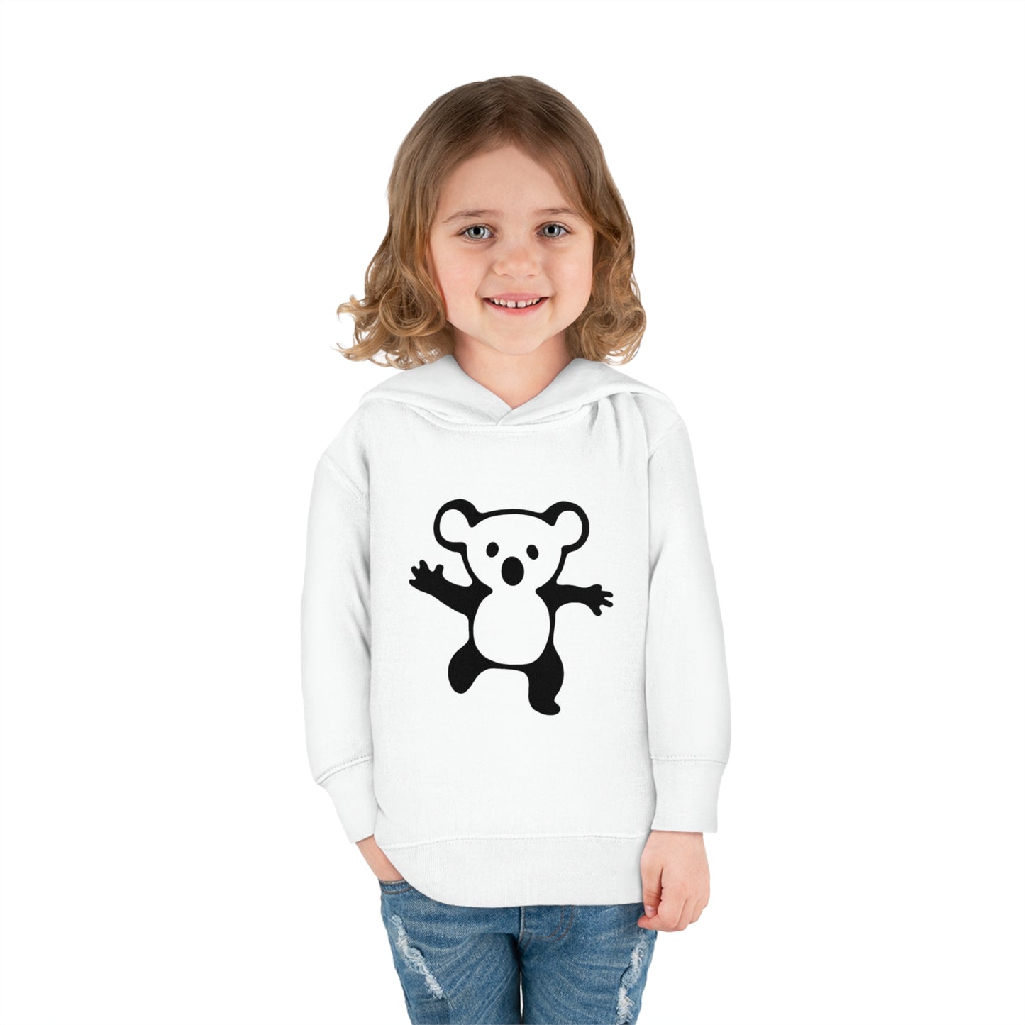 Toddler Pullover Fleece Hoodie Drop Bear! Print