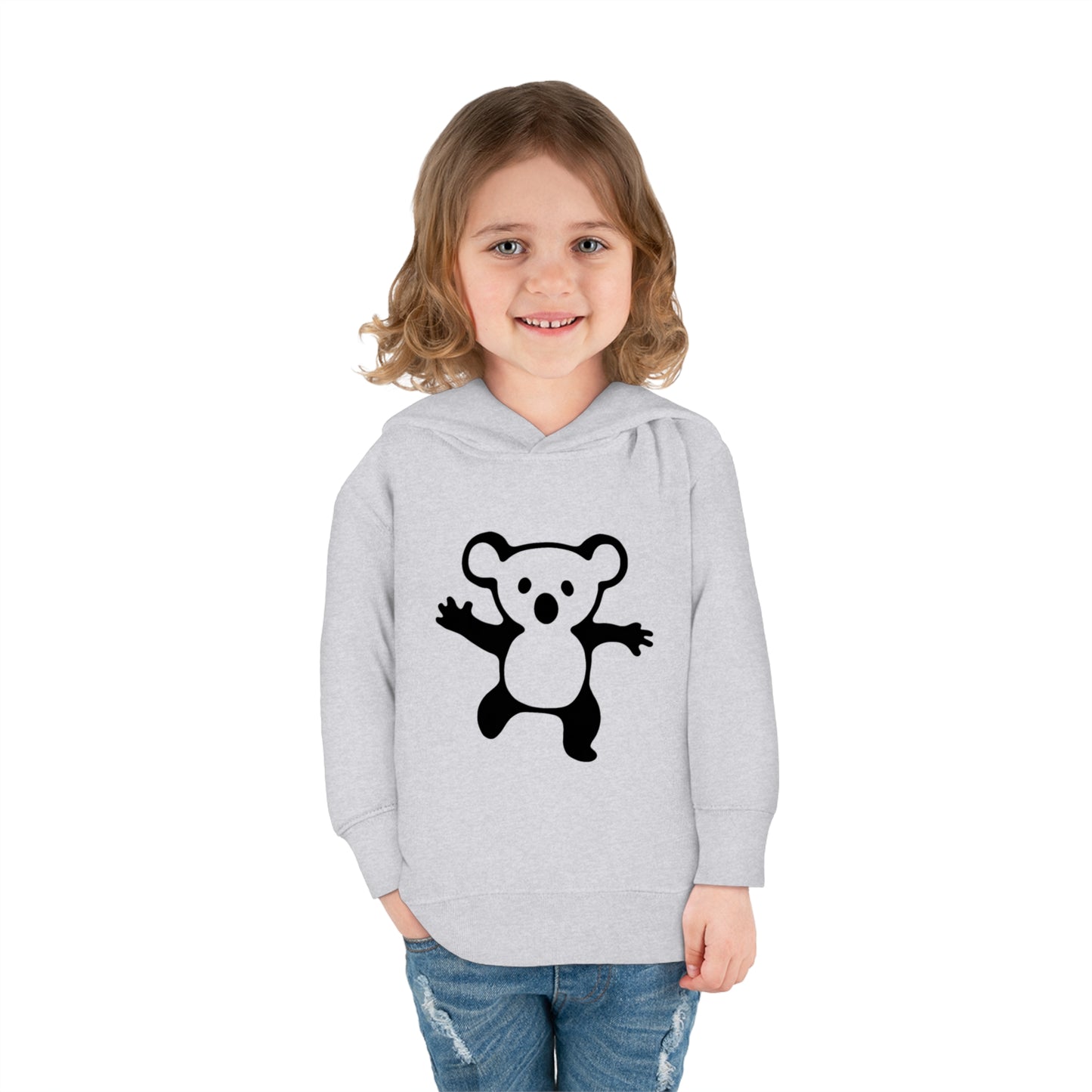 Toddler Pullover Fleece Hoodie Drop Bear! Print