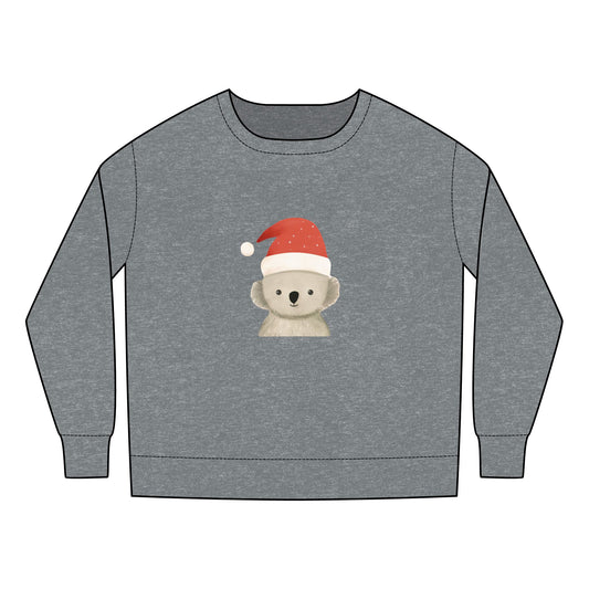 Cute Koala Santa Toddler Sweatshirt