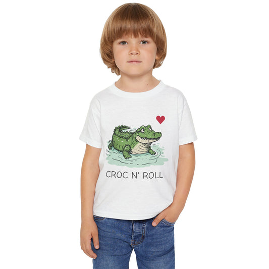 Croc N' Roll Kids T-Shirt | K is for Koala Crocodile Tee for Toddlers