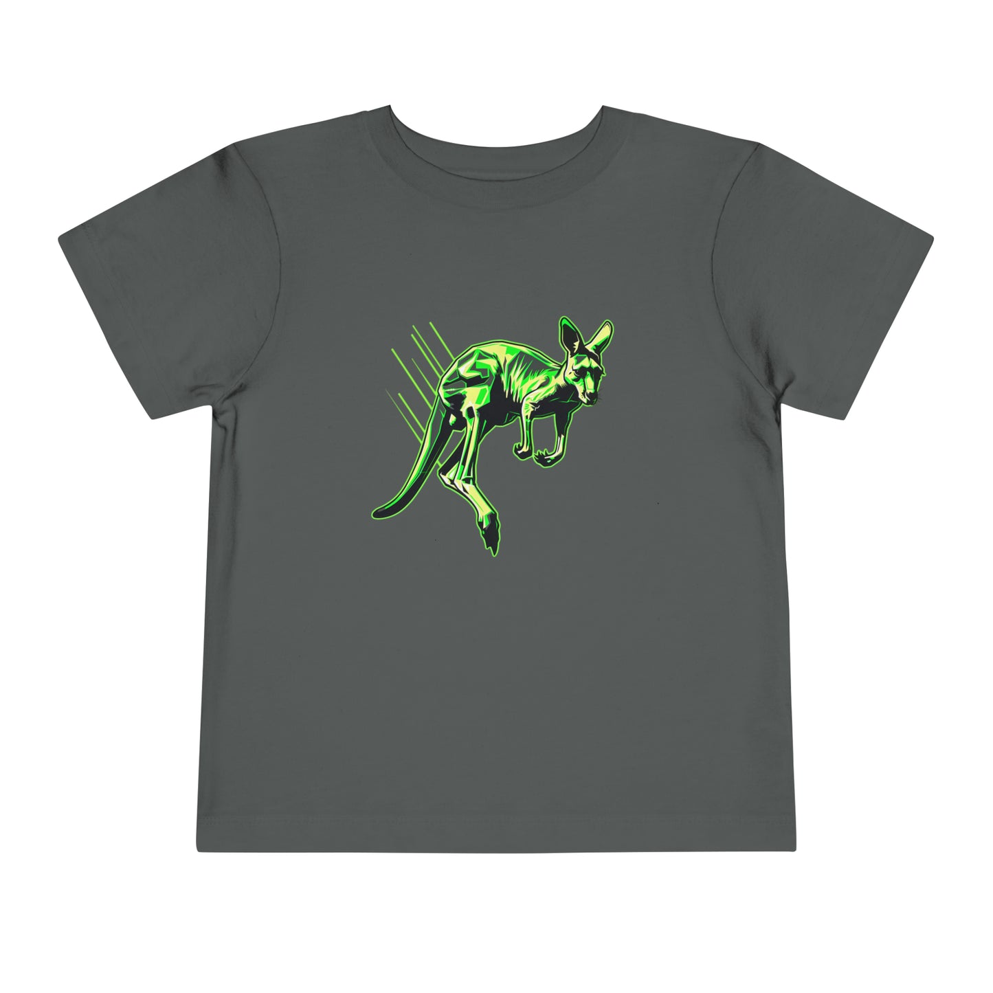 Roo Glow Toddler Tee | Neon Kids Kangaroo Tee