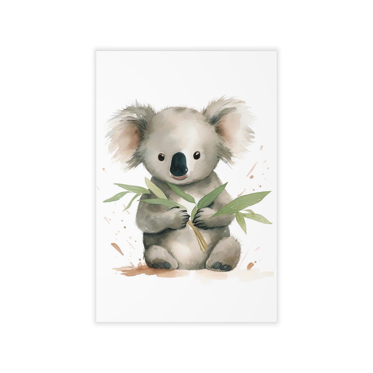 Cute Easy to Apply Koala Nursery Decor: Decals and Stickers