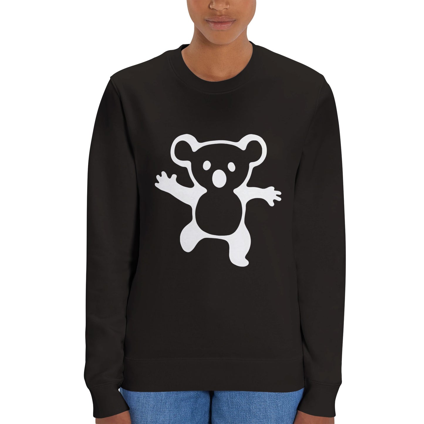 Organic Unisex Crewneck Sweatshirt Drop Bear!