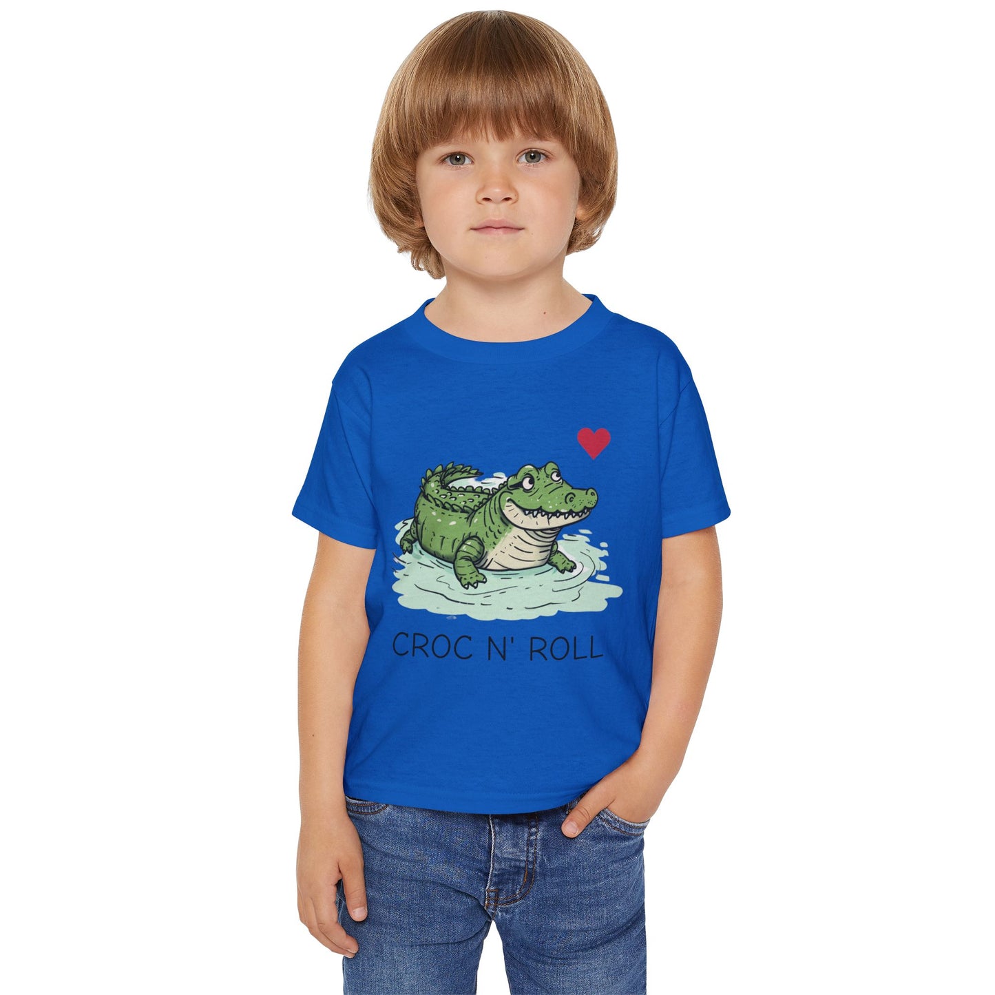 Croc N' Roll Kids T-Shirt | K is for Koala Crocodile Tee for Toddlers