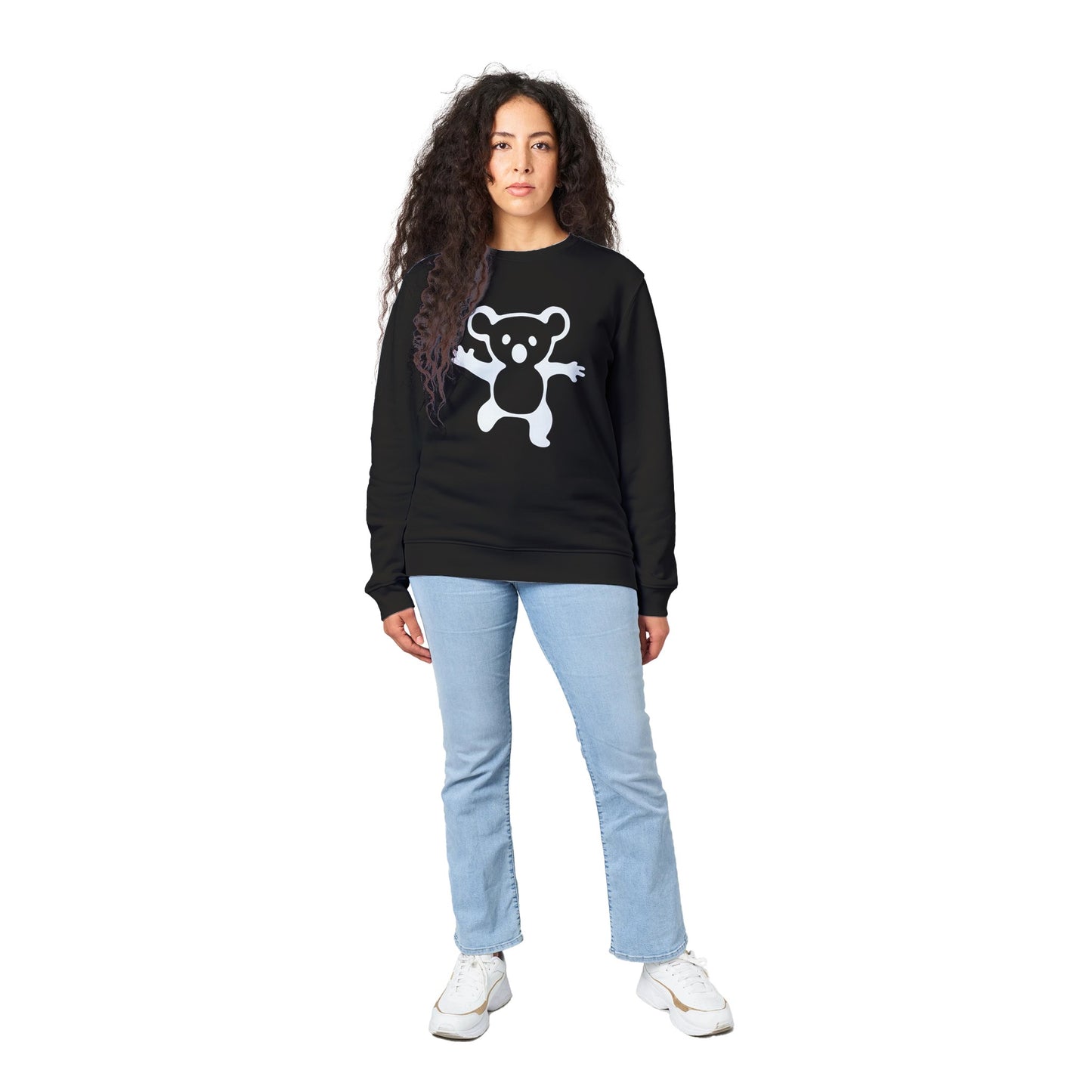 Organic Unisex Crewneck Sweatshirt Drop Bear!