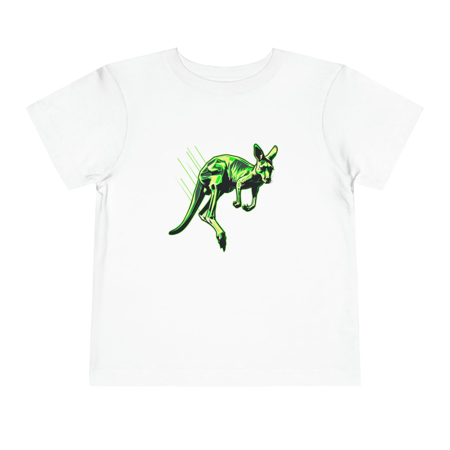 Roo Glow Toddler Tee | Neon Kids Kangaroo Tee