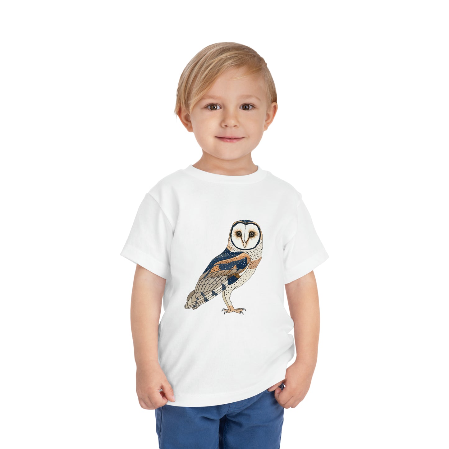 Barn Owl Toddler Tee | Wise Owl Kids T-shirt