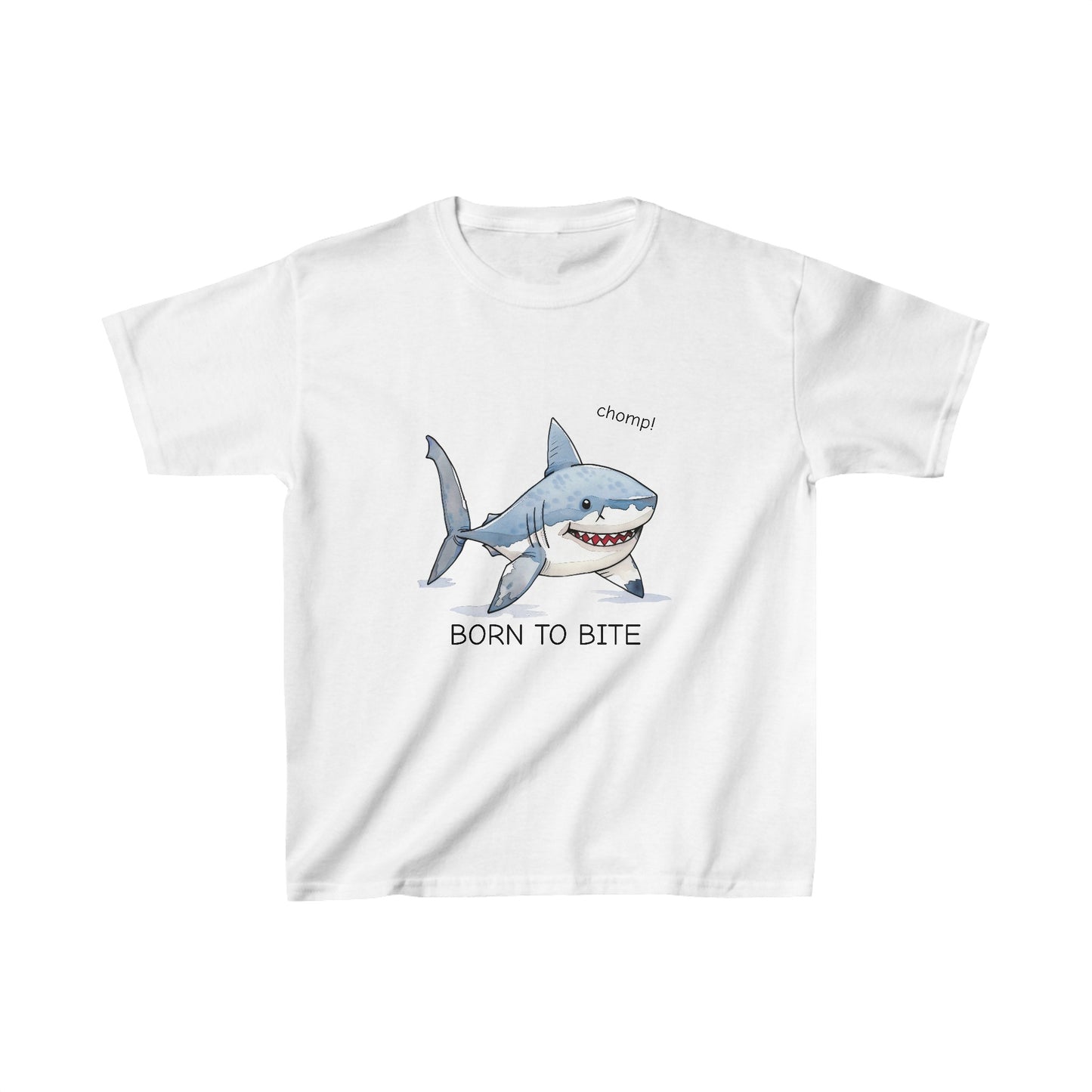 Born to Bite Shark Toddler Tee | Heavyweight Cotton | K is for Koala