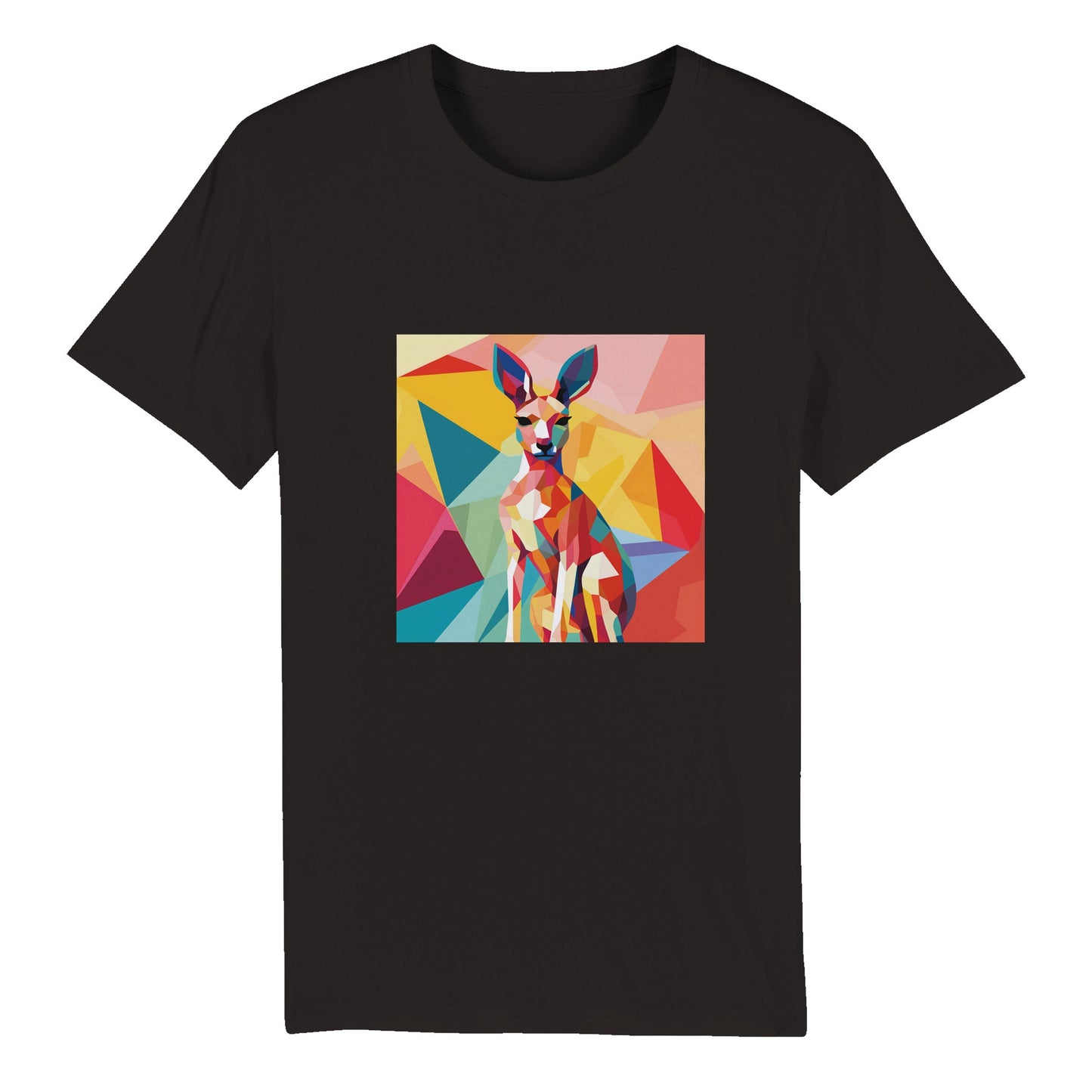 Kanga Pop Organic Unisex Crewneck T-shirt | Cute Kangaroo Design