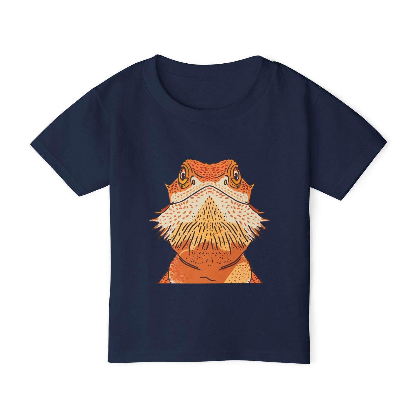 Bearded Dragon Kids T-Shirt | Fun and Comfortable Reptile Print Tee for Children with Custom Back Detail | Cool Bearded Dragon Gift for Children