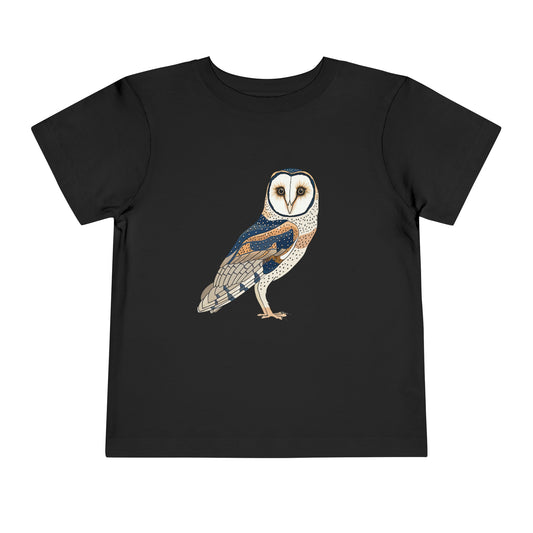 Barn Owl Toddler Tee | Wise Owl Kids T-shirt