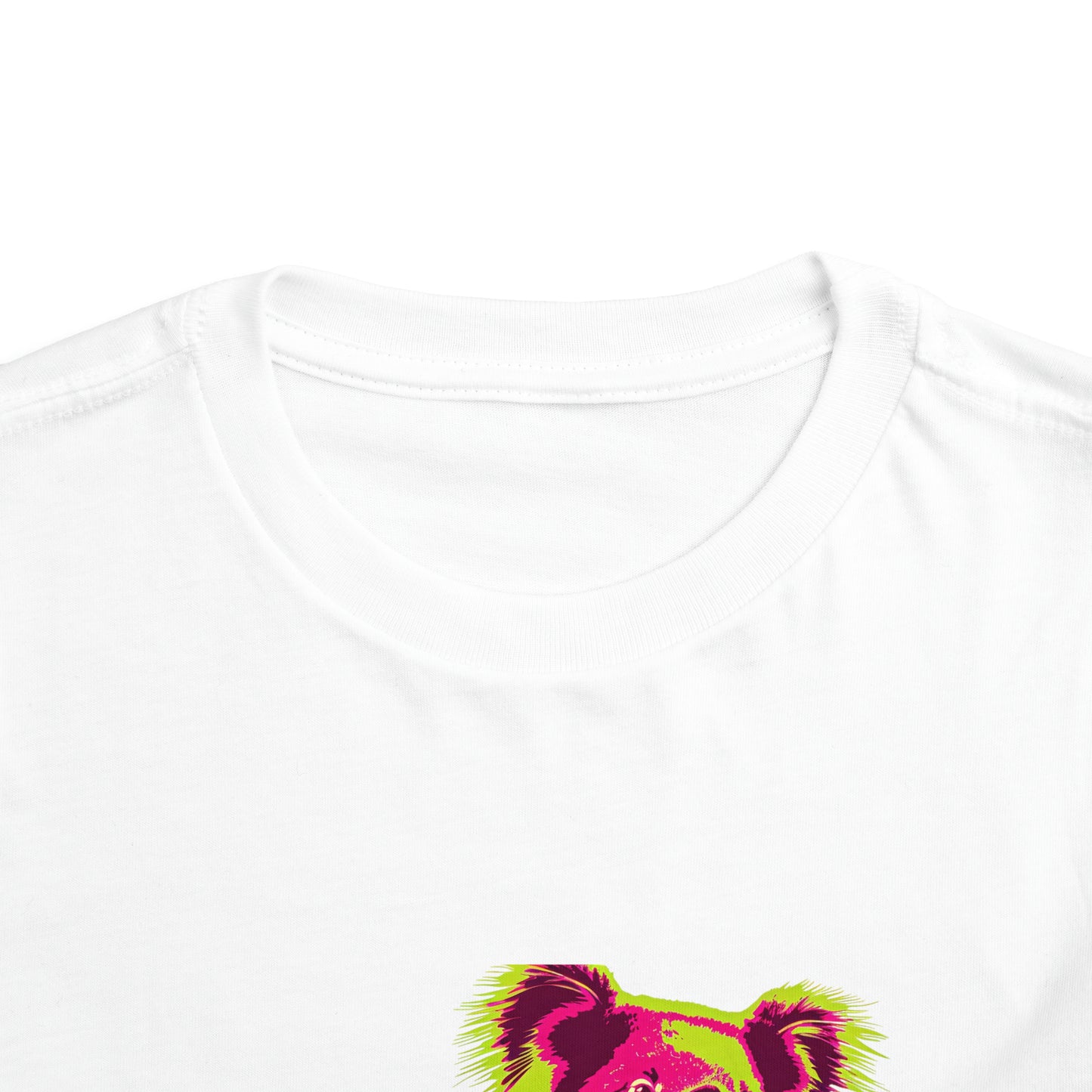 Kids Neon Koala Tshirt | Electric Eucalyptus Toddler Tee