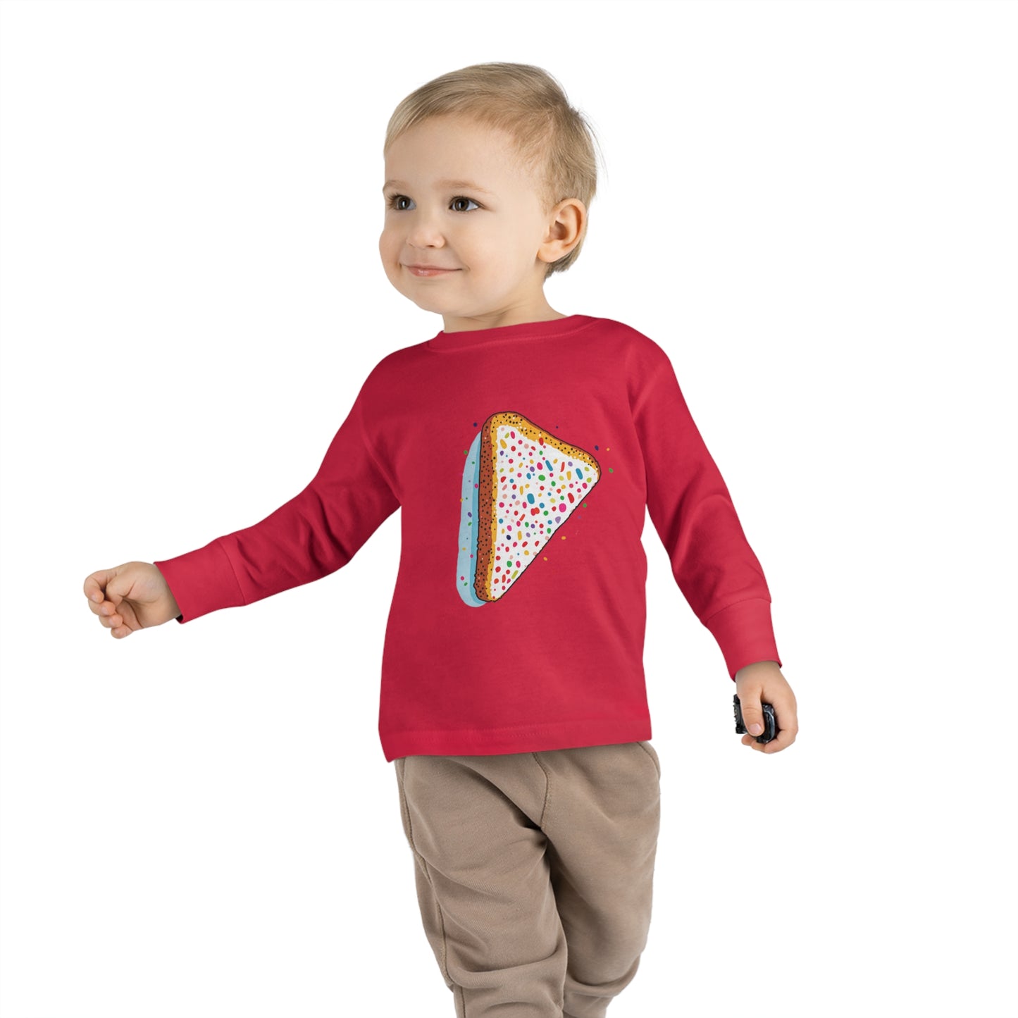 Australian Fairy Bread Toddler Long Sleeve Tee