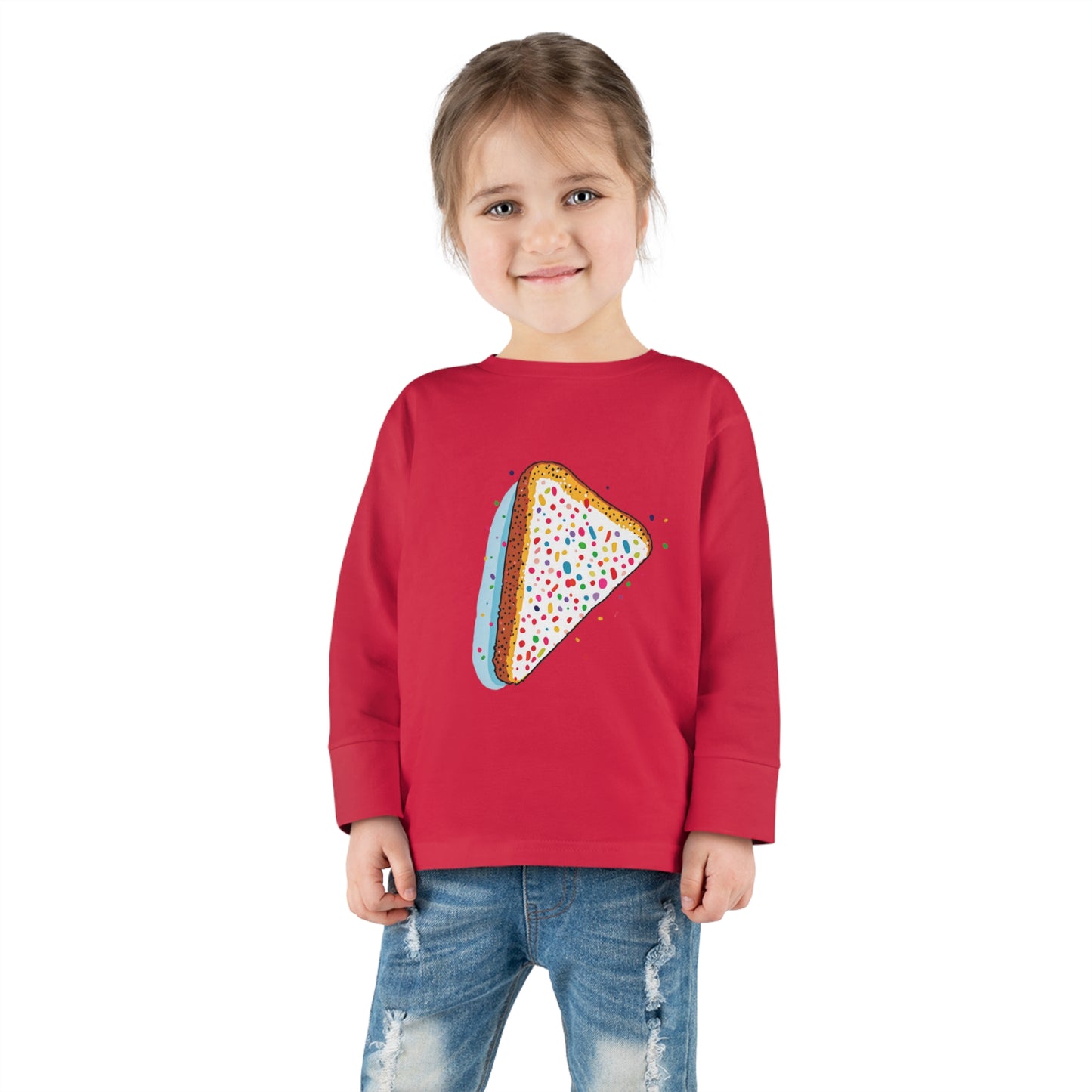 Australian Fairy Bread Toddler Long Sleeve Tee