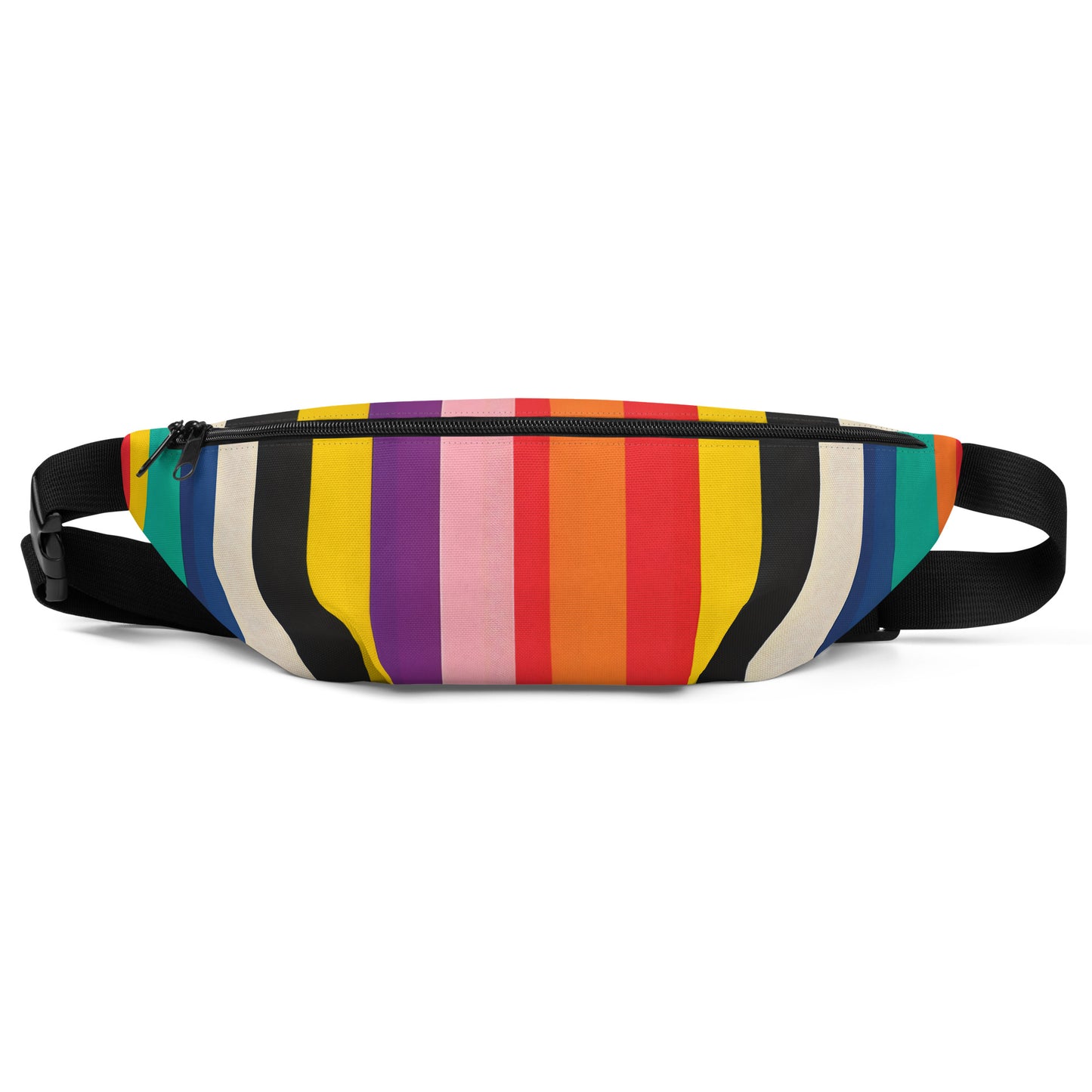 Rainbow Fanny Pack | The Byron Retro Rainbow Waist Bag