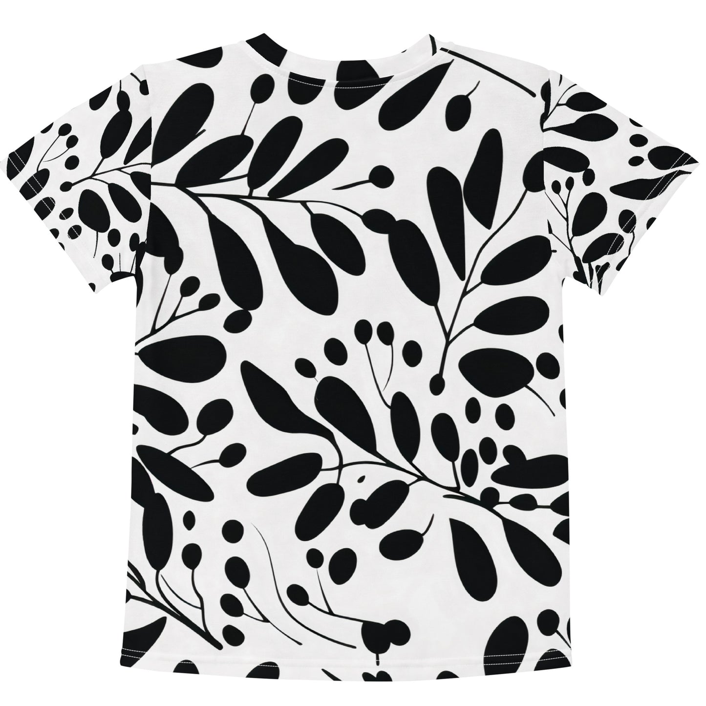 Eucalyptus B&W Kids Activewear Crew Neck Tee