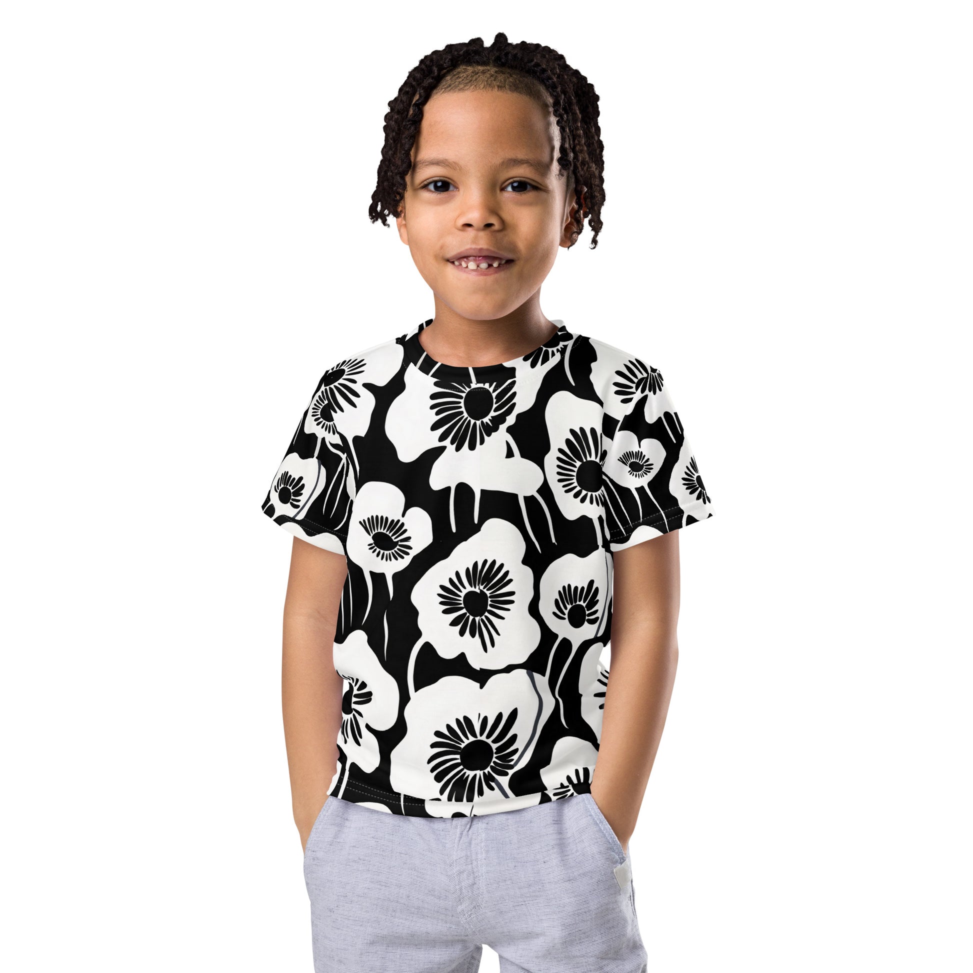 Tall Poppy Kids Activewear Crew Neck Tee - K is for Koala