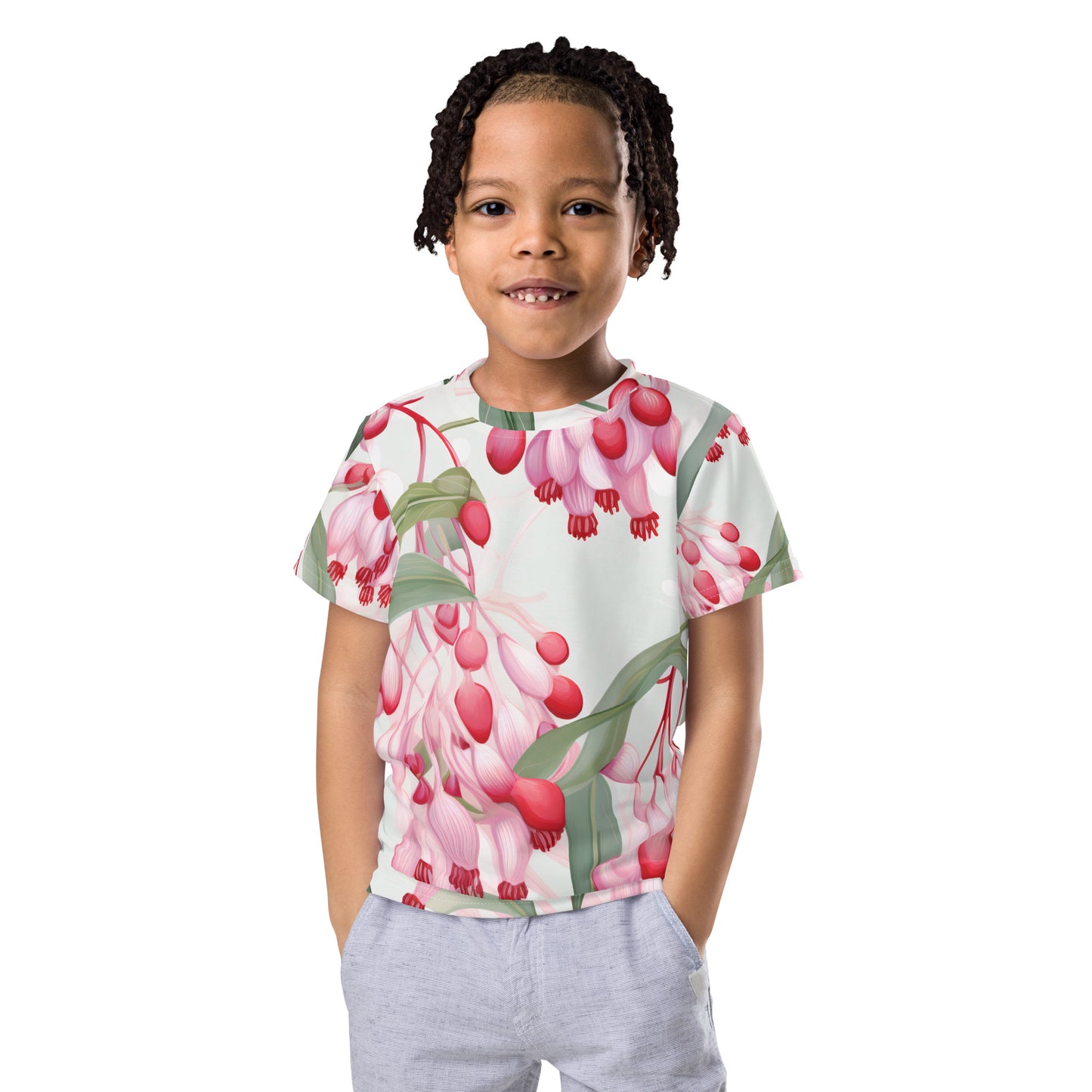 Lilly Pilly Kids Activewear Crew Neck Tee - K is for Koala