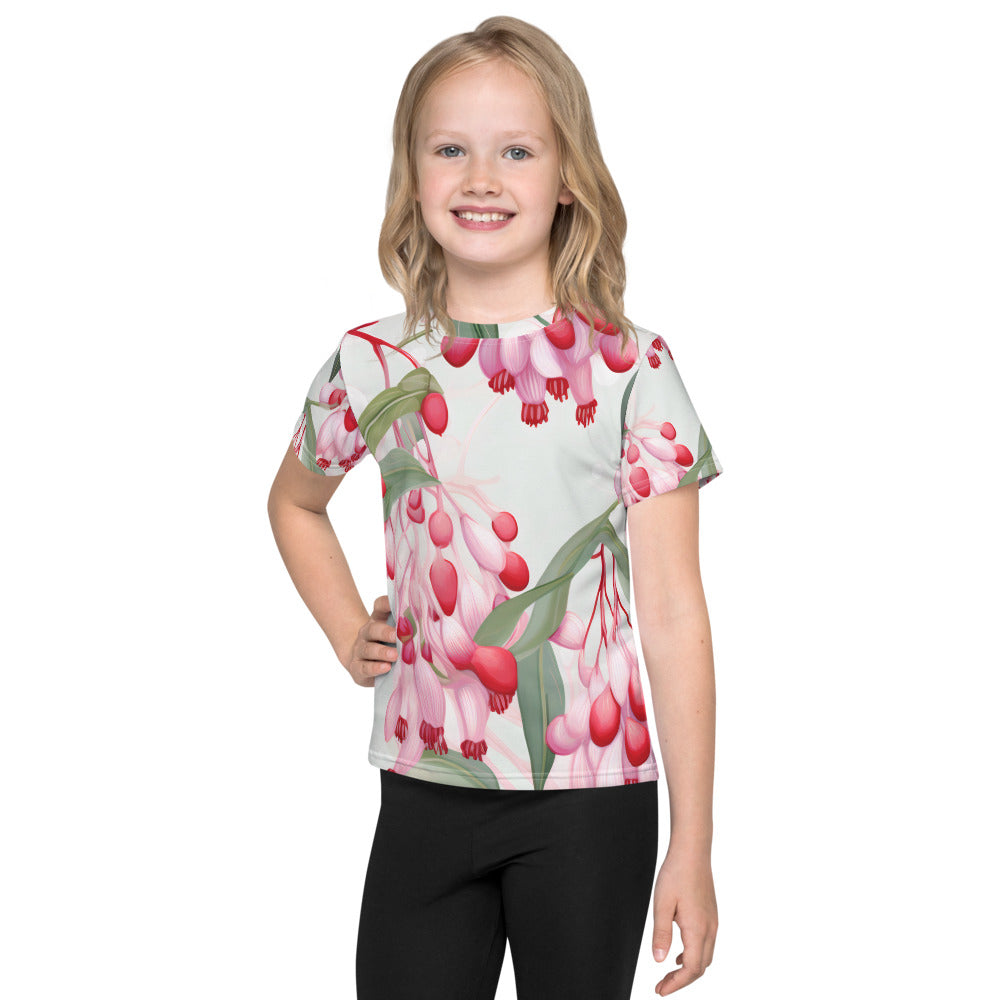 Lilly Pilly Kids Activewear Crew Neck Tee - K is for Koala