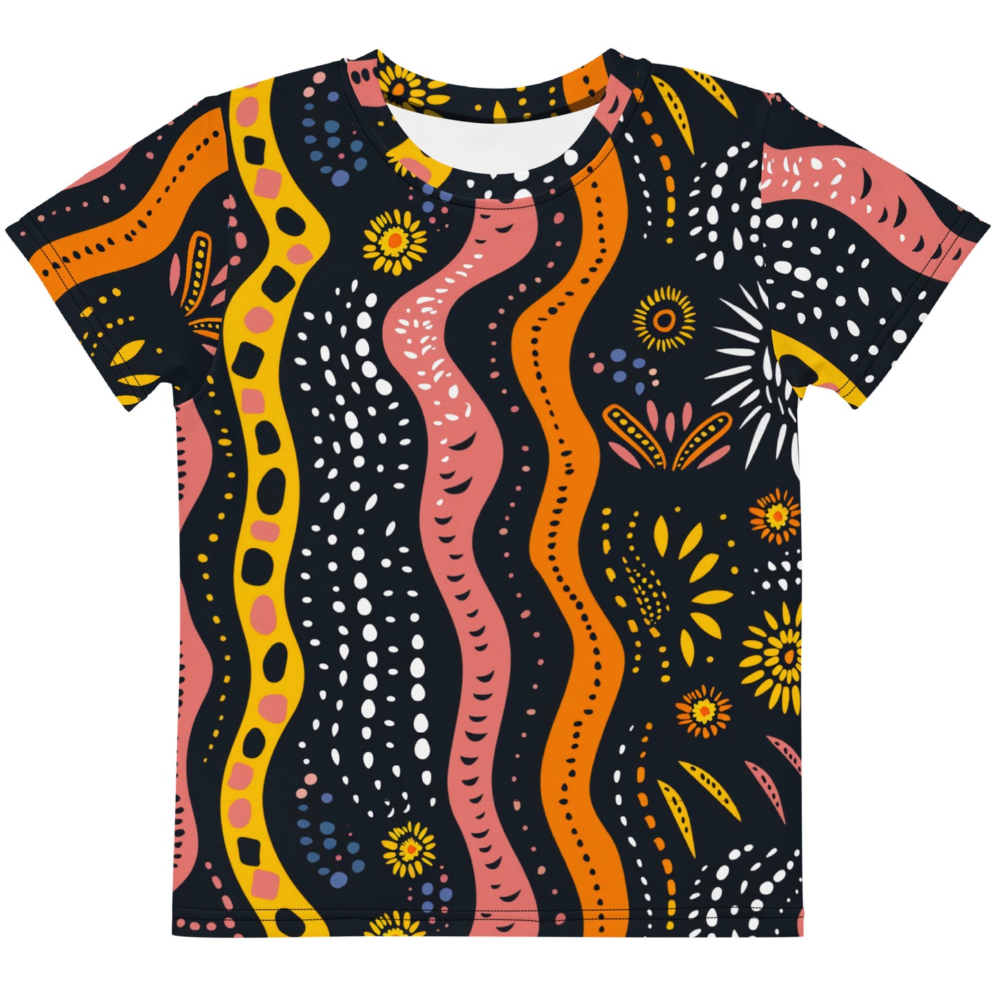 Dreamtime Explorer Kids Activewear Tee | Australian-Inspired Print | K is for Koala