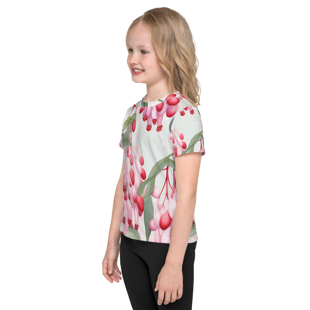 Lilly Pilly Kids Activewear Crew Neck Tee - K is for Koala