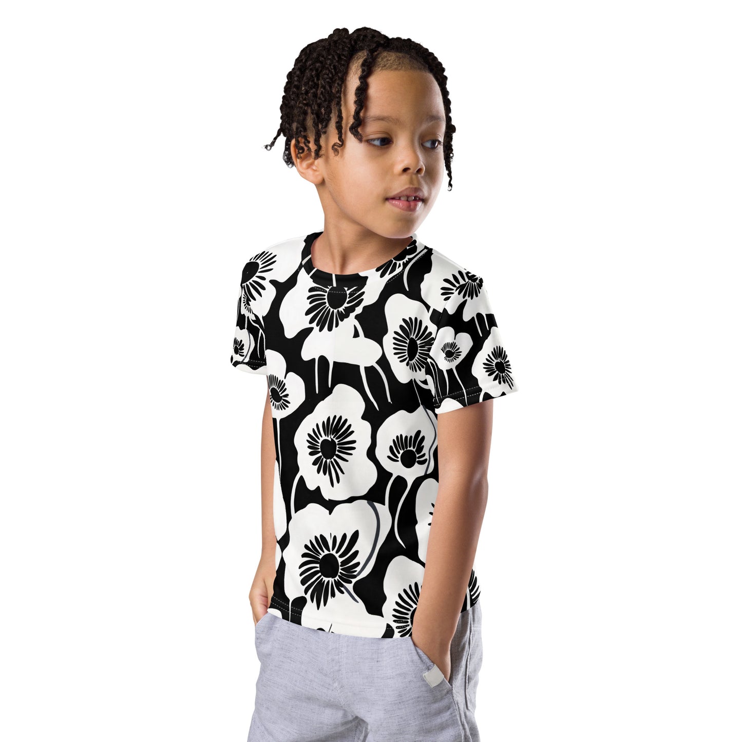 Tall Poppy Kids Activewear Crew Neck Tee - K is for Koala