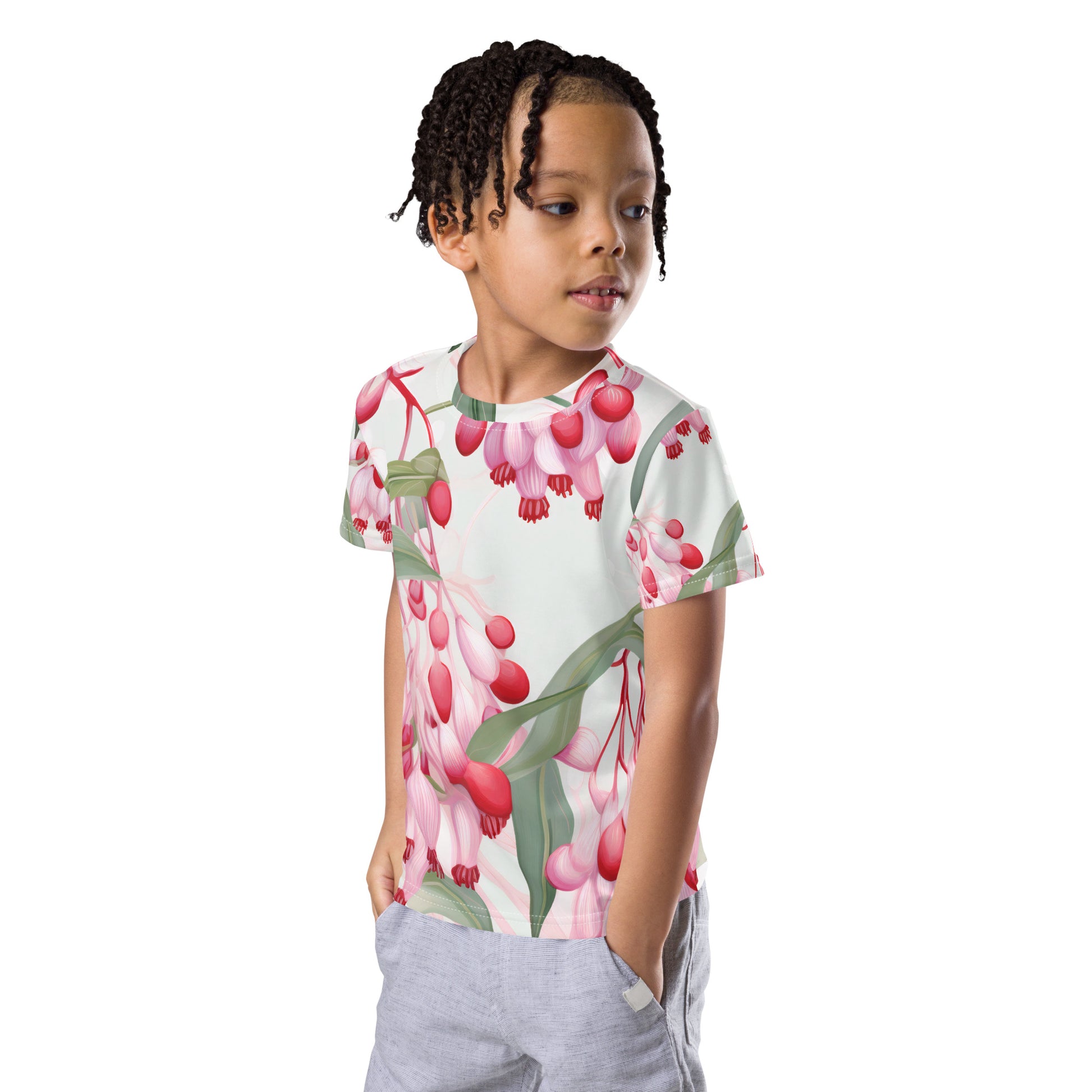 Lilly Pilly Kids Activewear Crew Neck Tee - K is for Koala