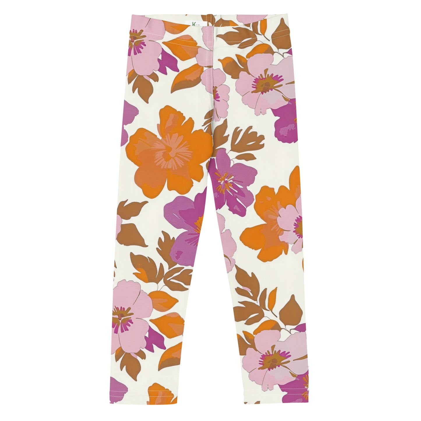 Aussie Bloom Blast Kid's Leggings | Floral Children's Pants