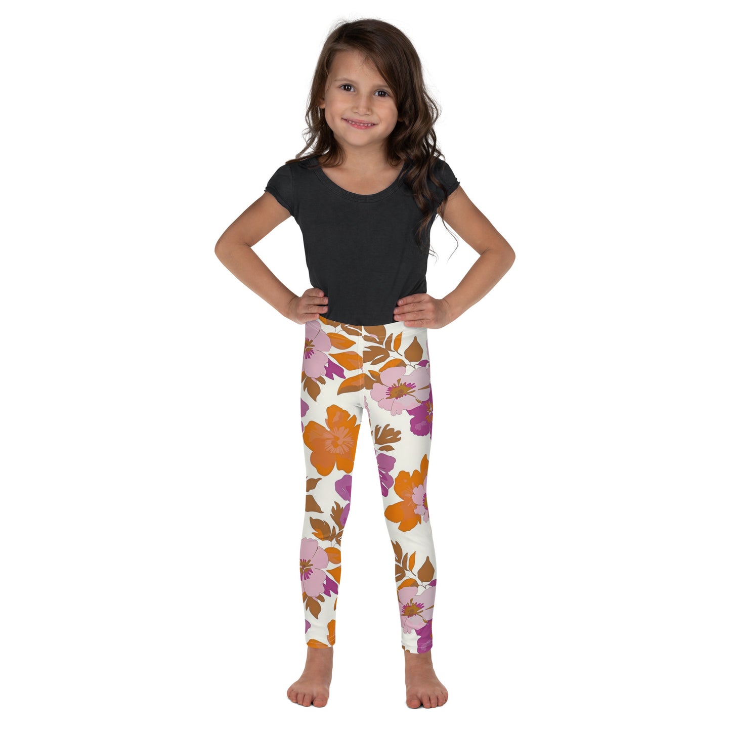 Aussie Bloom Blast Kid's Leggings | Floral Children's Pants