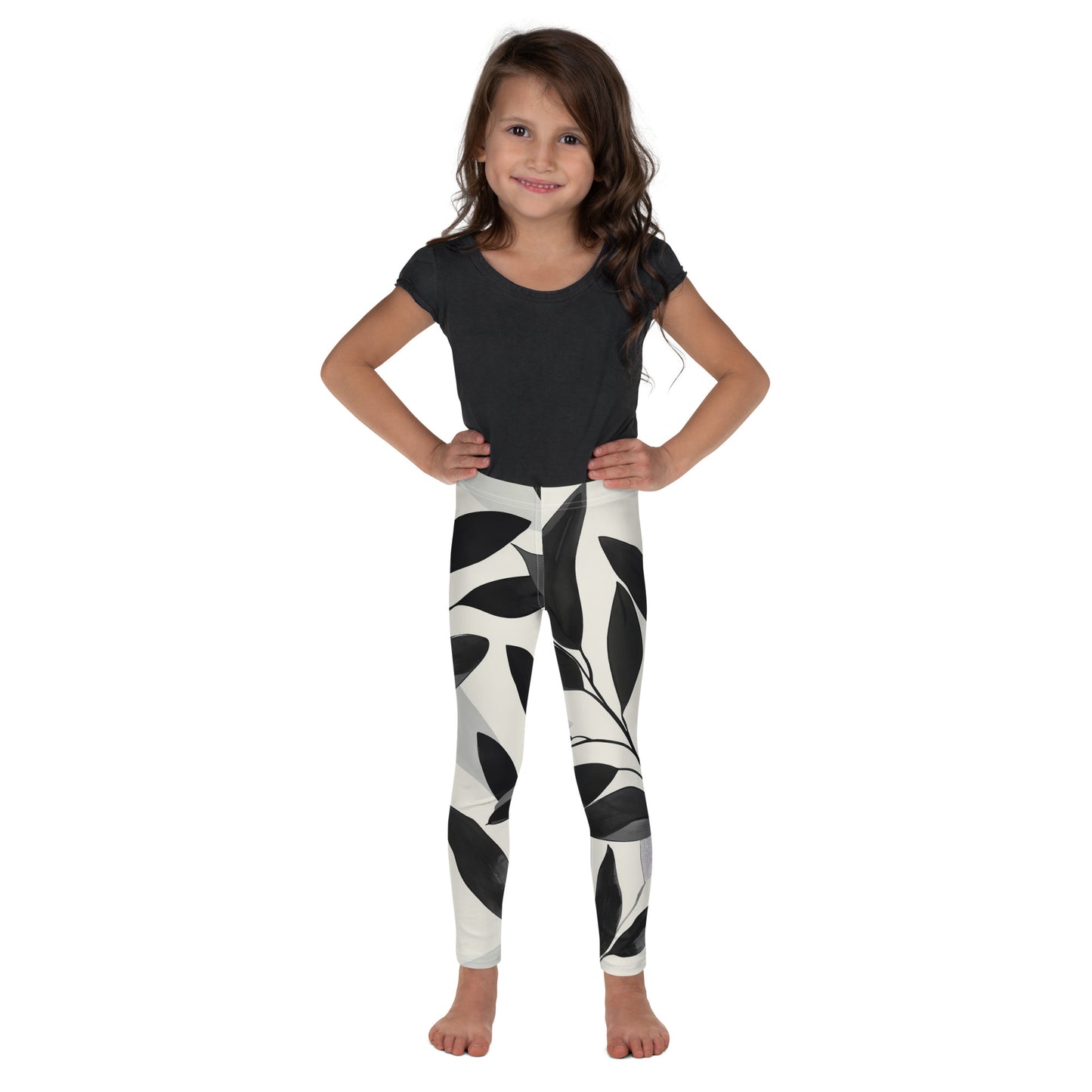 Eucalyptus Noir Kid's Leggings